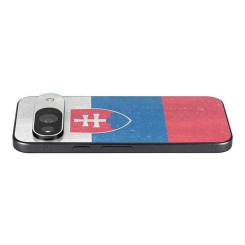Slovakia Flag Distressed Google Pixel 9 Skin